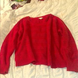Knit sweater